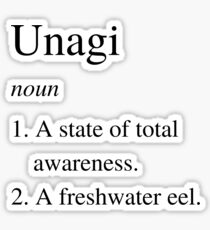 Pegatina Unagi