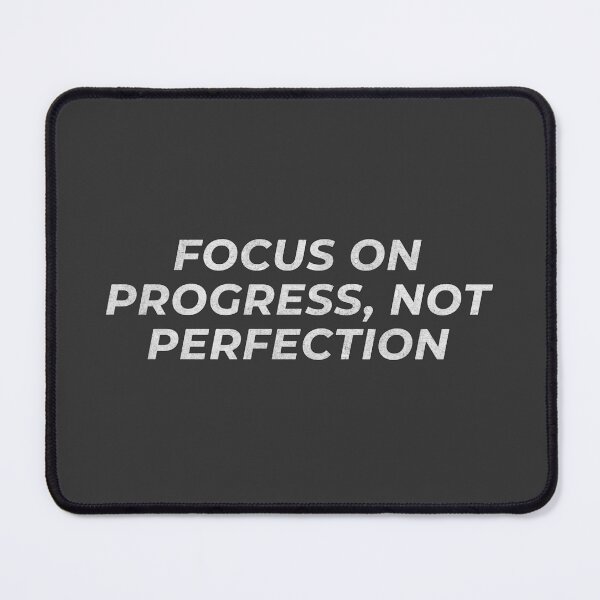 Item preview, Progress, Not Perfection" T-Shirt designed and sold by Rexxtees.