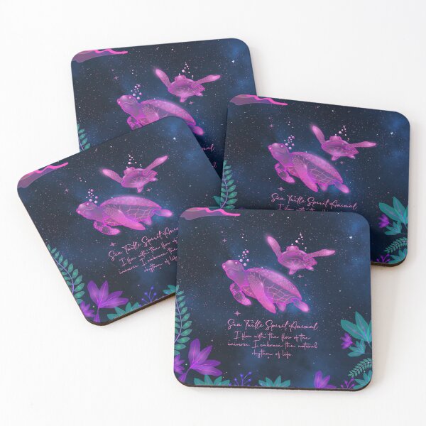 Item preview, Cosmic Turtles - Spirit Animal designed and sold by Lorenacorreac.