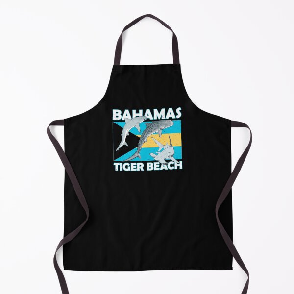 Item preview, Tiger Beach Bahamas Hammerhead Shark Tiger Shark designed and sold by NicGrayGraphic.