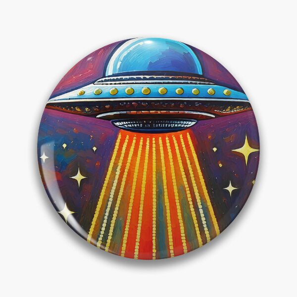 Item preview, UFO designed and sold by ArtFactoryAI.