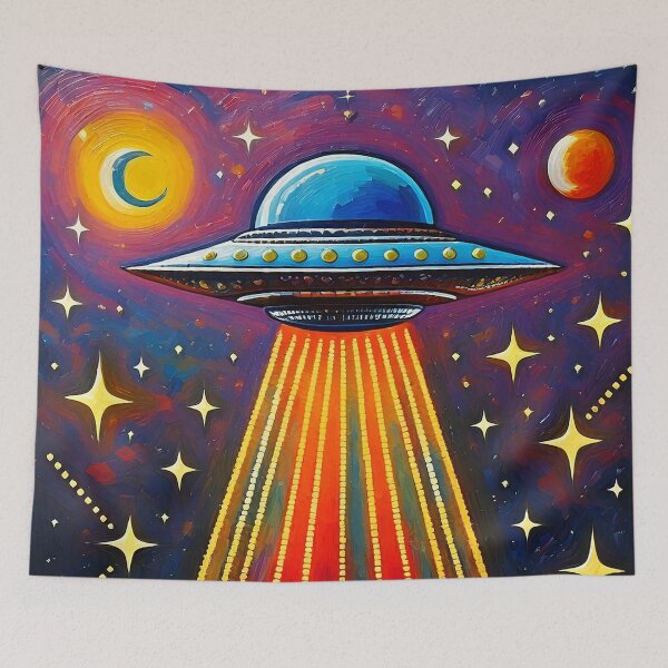 Item preview, UFO designed and sold by ArtFactoryAI.