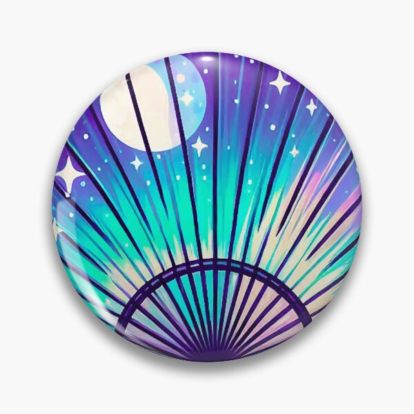 Item preview, Midnight fan designed and sold by Naokodarling.