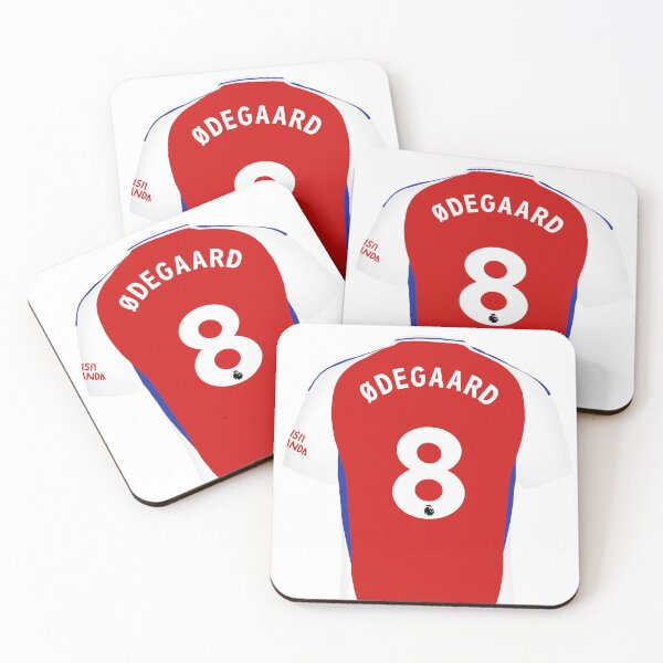 Item preview, Martin Ødegaard Football Shirt Illustration designed and sold by samanthagarrett.