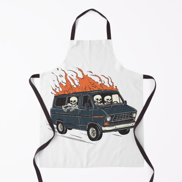 Item preview, Skeletons on Fire Ride designed and sold by shafranietz.