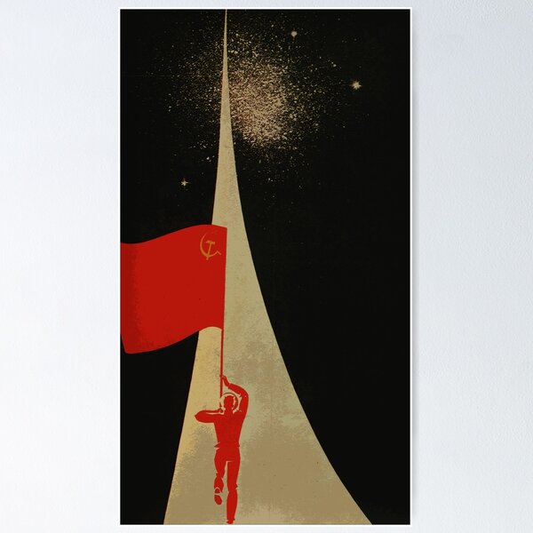 Item preview, all the way up to the stars  - soviet union propaganda designed and sold by SofiaYoushi.