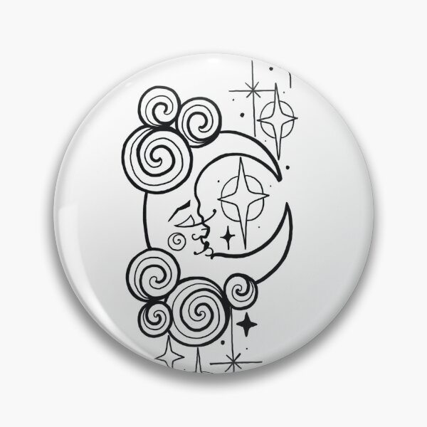 Item preview, Spiral moon designed and sold by Rachelannaxo.