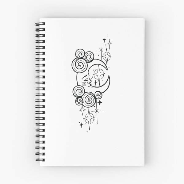Item preview, Spiral moon designed and sold by Rachelannaxo.