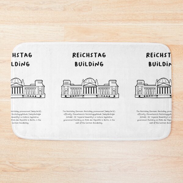 Item preview, Reichstag Building – Berlin | Famous Landmarks in Germany designed and sold by RM-Journey.