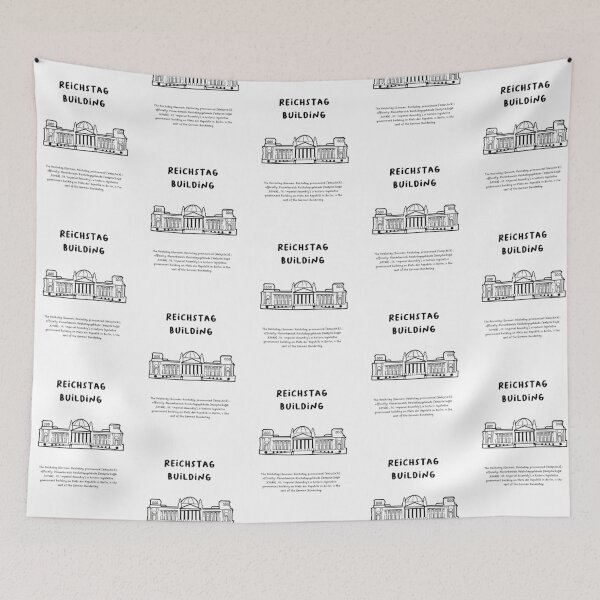 Item preview, Reichstag Building – Berlin | Famous Landmarks in Germany designed and sold by RM-Journey.