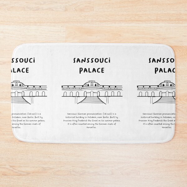 Item preview, Sanssouci Palace – Potsdam | Famous Landmarks in Germany designed and sold by RM-Journey.