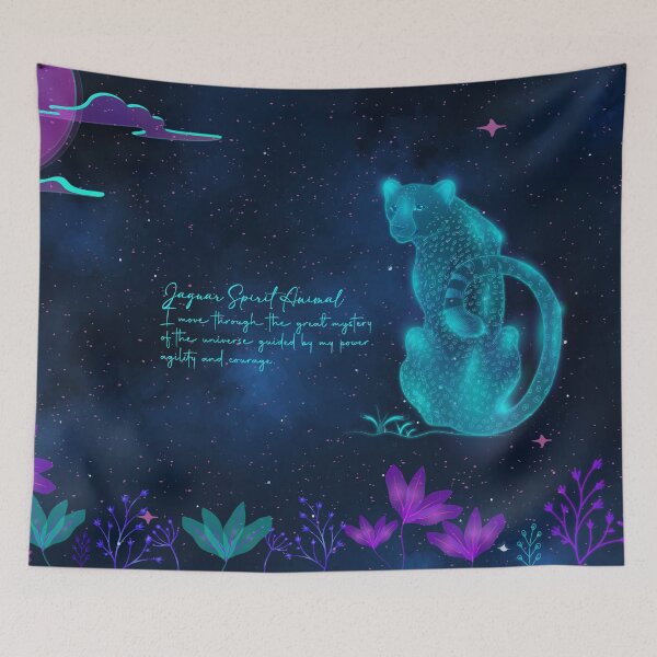 Item preview, Cosmic Jaguar - Spirit Animal designed and sold by Lorenacorreac.
