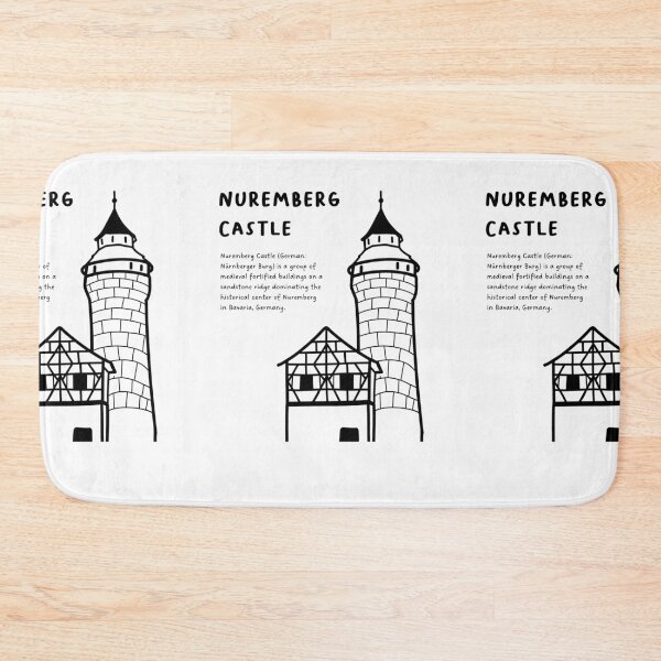Item preview, Nuremberg Castle – Nuremberg | Famous Landmarks in Germany designed and sold by RM-Journey.