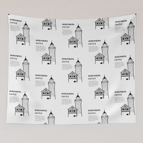 Item preview, Nuremberg Castle – Nuremberg | Famous Landmarks in Germany designed and sold by RM-Journey.