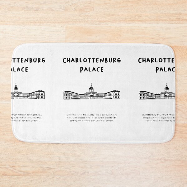 Item preview, Charlottenburg Palace – Berlin | Famous Landmarks in Germany designed and sold by RM-Journey.