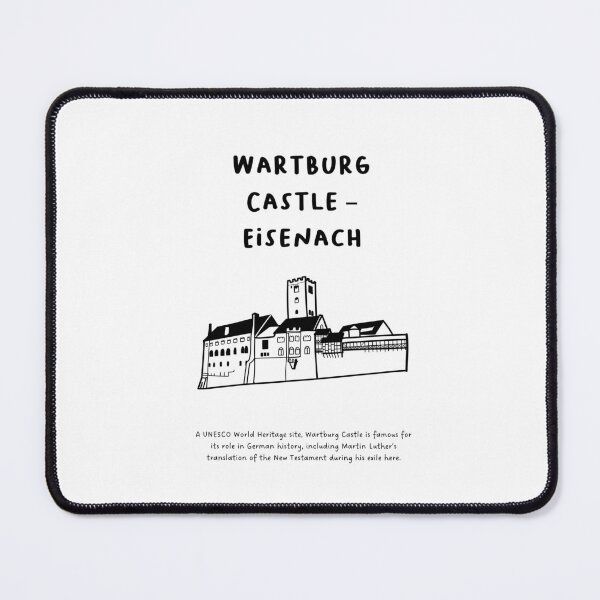 Item preview, Wartburg Castle – Eisenach | Famous Landmarks in Germany designed and sold by RM-Journey.