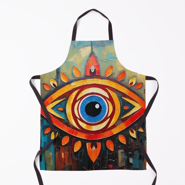 Item preview, Evil Eye Painting designed and sold by ArtFactoryAI.