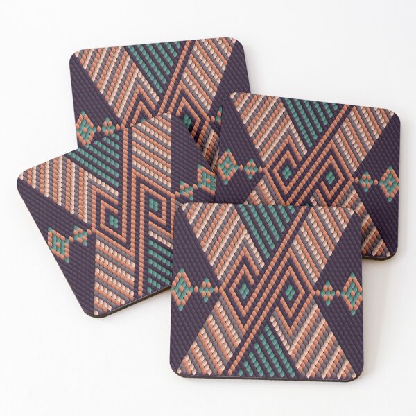 Item preview,   Colorful geometric abstract Latin American ethnic ornament,pattern with diamond shapes. designed and sold by Ihor Ivanov.