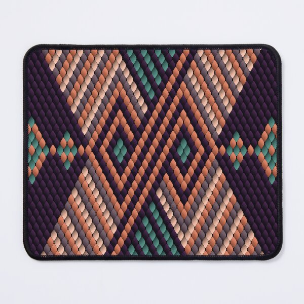 Item preview, Colorful geometric abstract Latin American ethnic ornament,pattern with diamond shapes. designed and sold by Ihor Ivanov.
