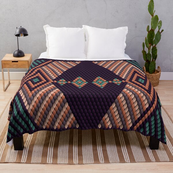 Item preview,   Colorful geometric abstract Latin American ethnic ornament,pattern with diamond shapes. designed and sold by Ihor Ivanov.