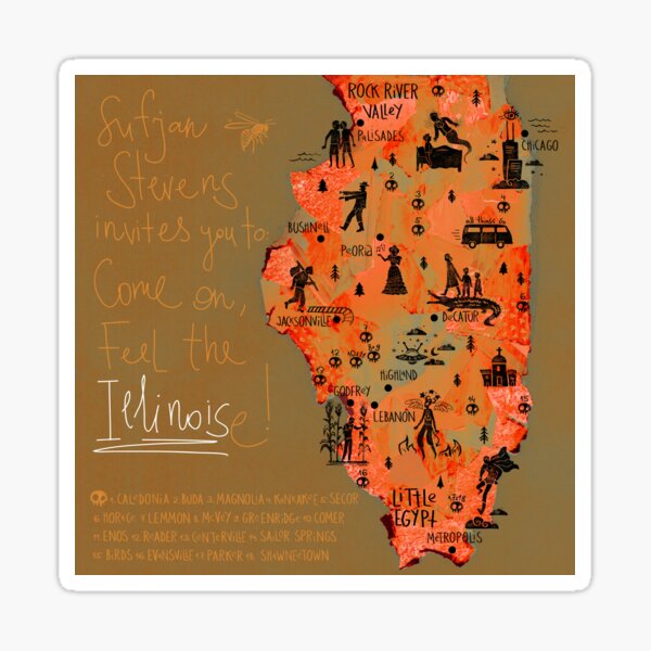Item preview, Illinoise designed and sold by grrrenadine.