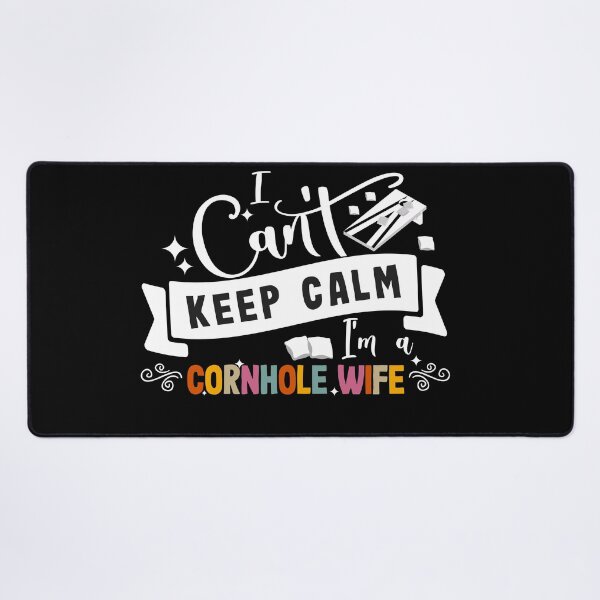 Item preview, No puedo mantener la calma, soy una esposa de Cornhole designed and sold by REDDLINE.