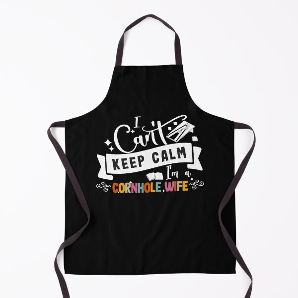 Aperçu de l'œuvre Je ne peux pas rester calme, je suis une femme de Cornhole créée et vendue par REDDLINE.
