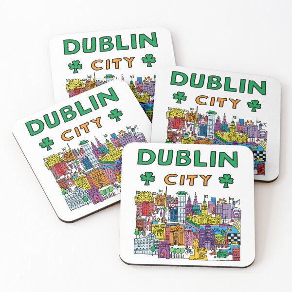 Item preview, Dublin City Ireland designed and sold by Traveldrawings.
