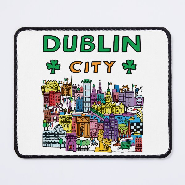 Item preview, Dublin City Ireland designed and sold by Traveldrawings.