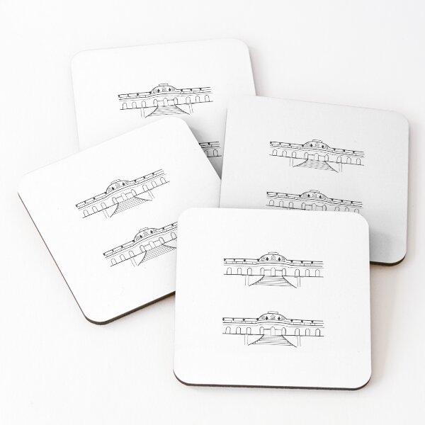 Item preview, Illustration of Sanssouci Palace – Potsdam | Famous Landmarks in Germany designed and sold by RM-Journey.