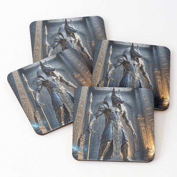 Item preview, Anubis guarding the gate of the underworld. designed and sold by duyuelryel.