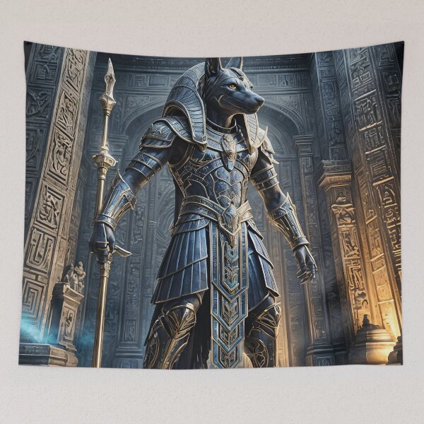 Aperçu de l'œuvre Anubis gardant la porte des enfers. créée et vendue par duyuelryel.