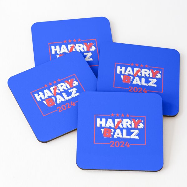 Item preview, Funny Harris Walz 24, Harry Balz 2024, Meme Democratics Vote designed and sold by ArtByKatti.