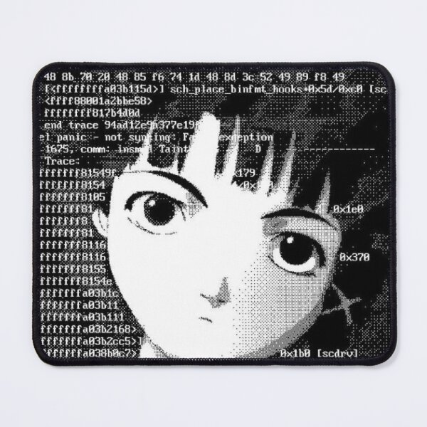 Item preview, Lain Iwakura Kernel Panic Black Version ~ Anime Aesthetic designed and sold by internet-joshi.