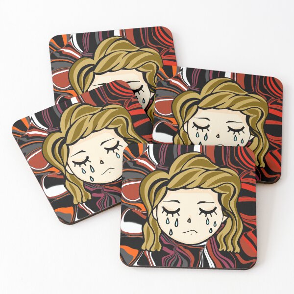 Item preview, A Crying Girl Through A Dark Night of Feeling designed and sold by Creative89st.