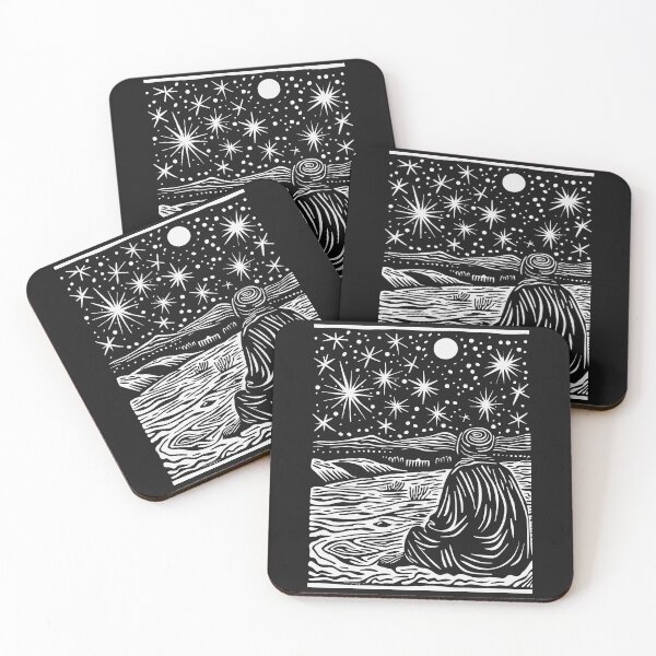 Item preview, "Muslim Serenity: Starry Night in the Desert for Eid al-Fitr & Eid al-Adha",Ramadan  designed and sold by Tellingmoon.