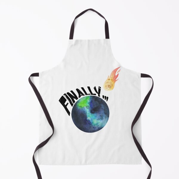 Item preview, The Earth's Final Relief | Apocalyptic Humor and Environmental Commentary designed and sold by NudnaGrafika.