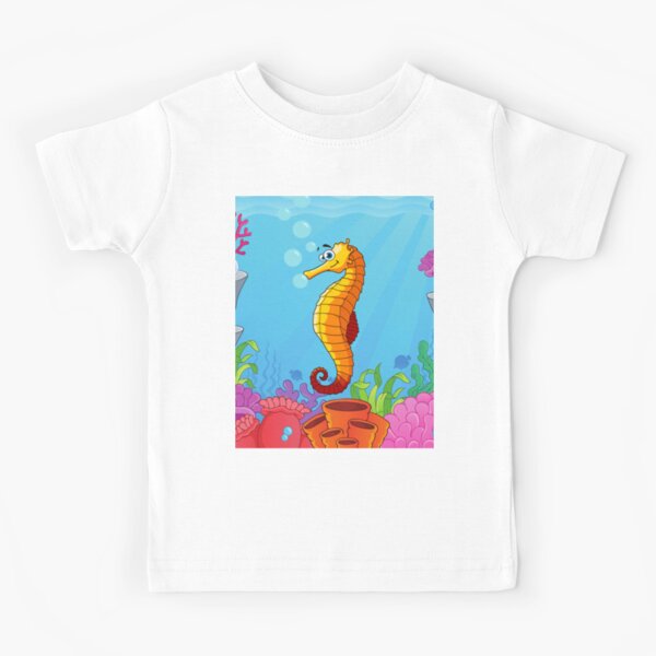 Artikel-Vorschau von Seepferdchen-Grafikdesign mit einer PS-Leistung, designt und verkauft von OnlineTshirtMan.