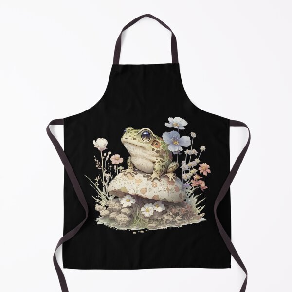 Item preview, Cute Cottagecore Aesthetic Frog Mushroom Vintage Graphic designed and sold by Dapper-Art.