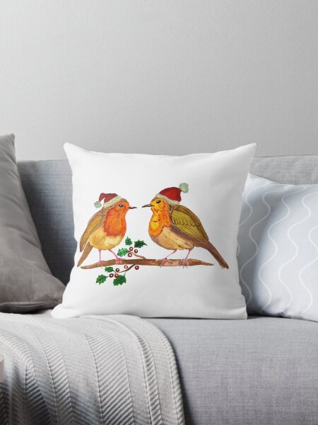 Item preview, Watercolour Robin Christmas Birds designed and sold by IBCARTS.