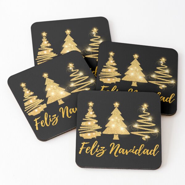 Item preview, Feliz Navidad dorada. Árboles dorados para Celebrar una Navidad Vibrante designed and sold by FreeSoulLab.