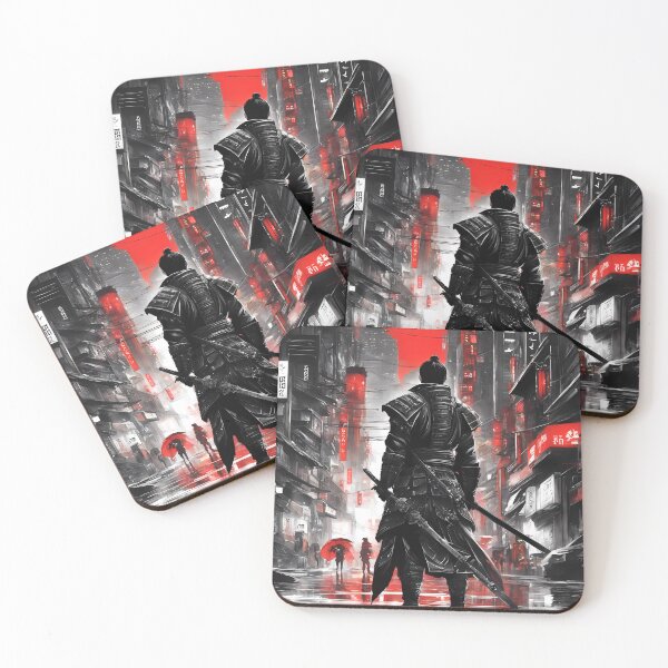Item preview, Cyber Samurai | Futuristic Dystopian Scene designed and sold by MystiqSlav.