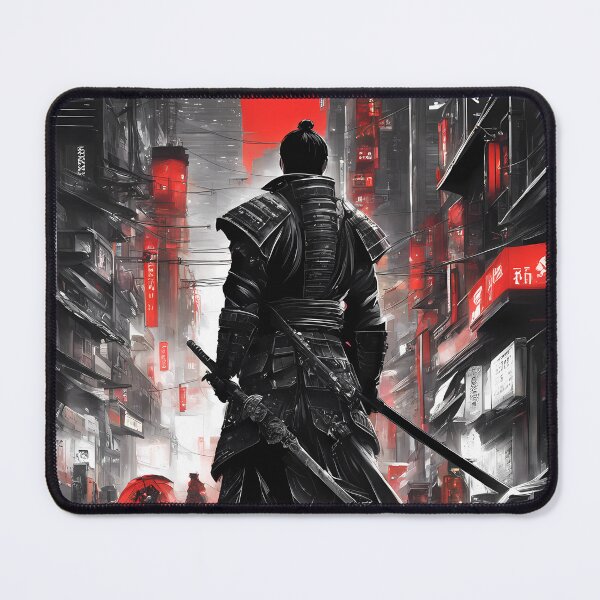 Item preview, Cyber Samurai | Futuristic Dystopian Scene designed and sold by MystiqSlav.