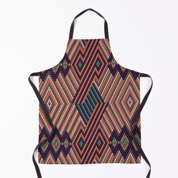 Item preview, Colorful geometric abstract Latin American ethnic ornament,pattern with diamond shapes. designed and sold by Ihor Ivanov.