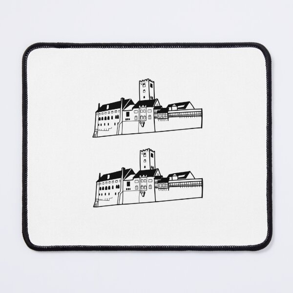 Item preview, Illustration of Wartburg Castle – Eisenach | Famous Landmarks in Germany designed and sold by RM-Journey.