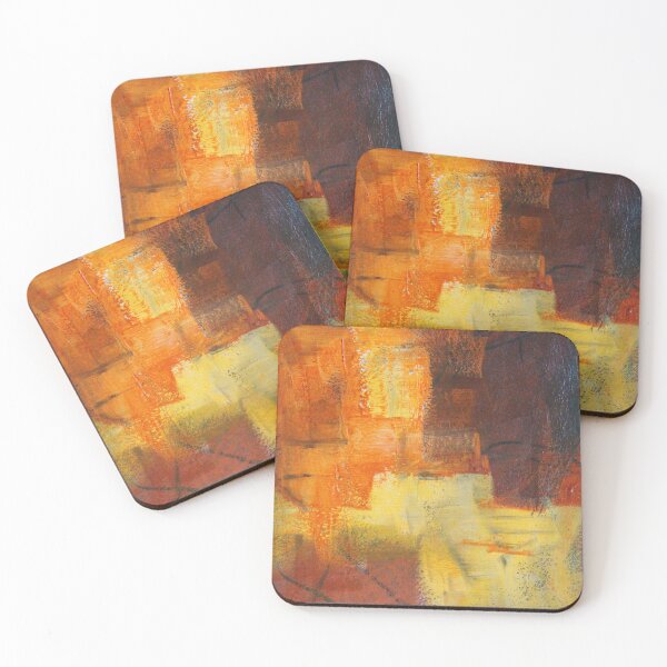Item preview, Warm Earth Toned Abstract Painting designed and sold by NancyMerkle.