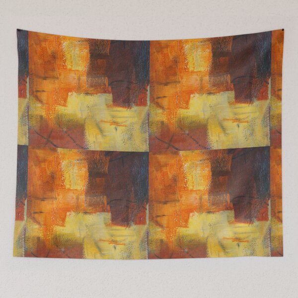 Item preview, Warm Earth Toned Abstract Painting designed and sold by NancyMerkle.