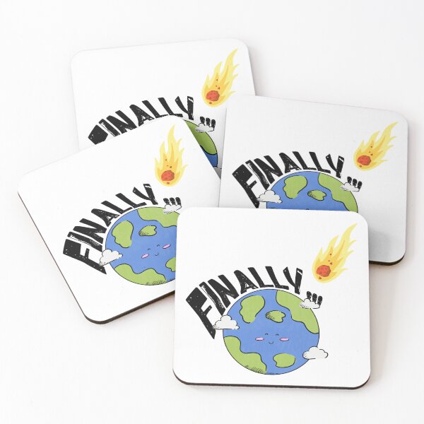 Item preview, End of Humanity | Earth's Long-Awaited Escape from Destruction designed and sold by NudnaGrafika.