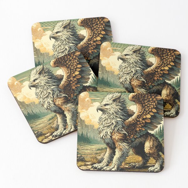 Item preview, Dark Fantasy Mythical Griffin designed and sold by RayCrimson.