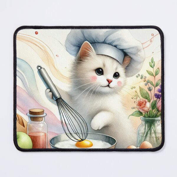 Item preview, Kitten Works Wonders In The Kitchen! designed and sold by NoelaniArt.